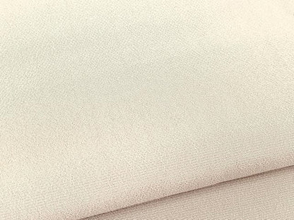 平和屋着物▽上質な色無地 単衣 牡丹鼠色 正絹 逸品 BAAS8183yc