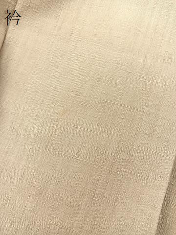 平和屋着物▽結城紬　単衣　霞文　正絹　逸品　BAAS8196yc