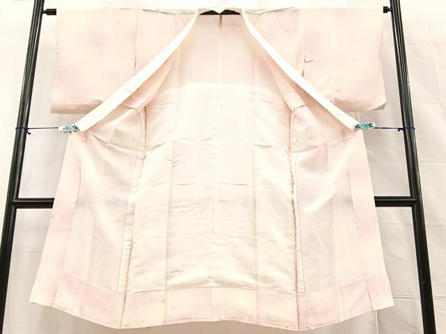 平和屋着物□長襦袢 無双仕立て 絞り 梅 暈し染め 正絹 逸品
