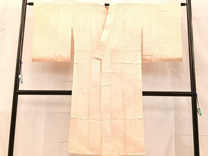平和屋着物■長襦袢　麻の葉地紋　暈し染め　正絹　逸品　BAAS8219hv