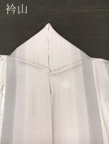 平和屋着物▽上質な小紋 単衣 霰流線文 正絹 逸品 BAAS8330hv