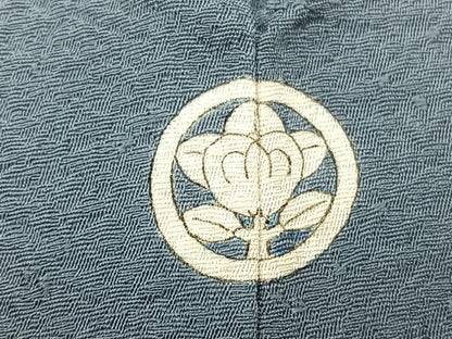 平和屋着物▽上質な色無地 単衣 豆がら茶色 正絹 逸品 BAAS8385hv