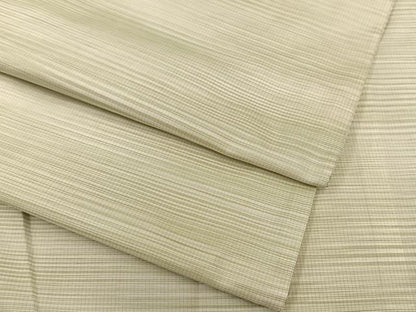 平和屋着物▽上質な紬 単衣 霞文 やまと誂製 正絹 逸品 未使用 BAAS8855ui