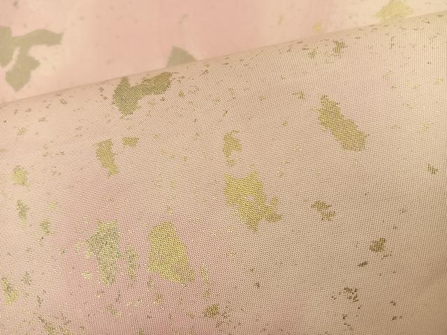 平和屋着物◎六通柄袋帯 舞花文 引箔 正絹 逸品 BAAS9478ow