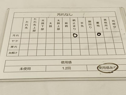 平和屋着物◎六通柄袋帯 裂取蒔絵文 金銀糸 正絹 逸品 BAAS9675ow
