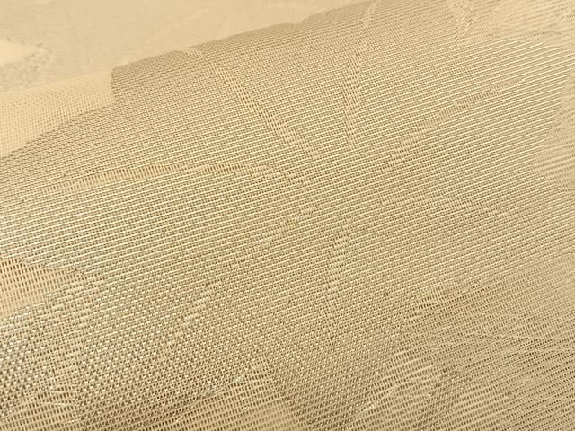 平和屋着物＊夏物 六通柄袋帯 楓 銀糸 正絹 逸品 BAAS9866du