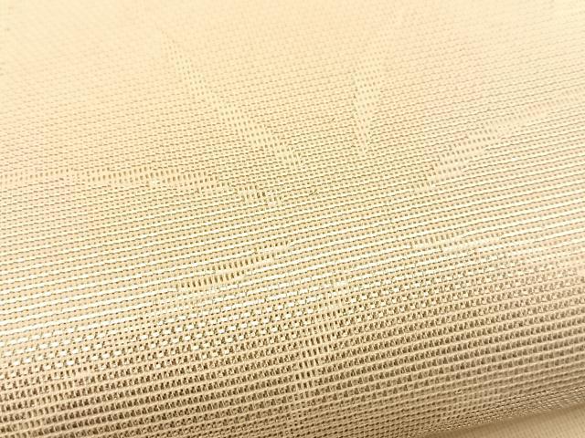 平和屋着物＊夏物 六通柄袋帯 楓 銀糸 正絹 逸品 BAAS9866du