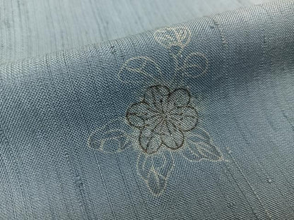 平和屋着物▽上質な紬 単衣 辻が花 正絹 逸品 BAAT0609yc
