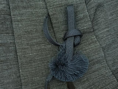 平和屋着物▽男性　紬　単衣　霞文　アンサンブル　正絹　逸品　BAAT0615yc