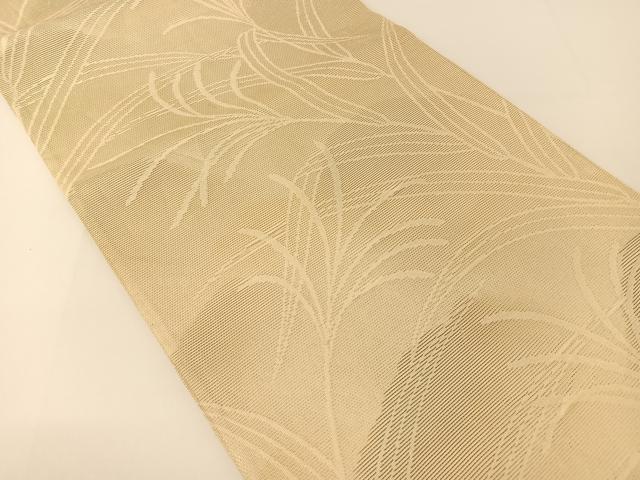 平和屋着物＊夏物 六通柄袋帯 重山 薄 金糸 正絹 逸品 BAAT0695yc