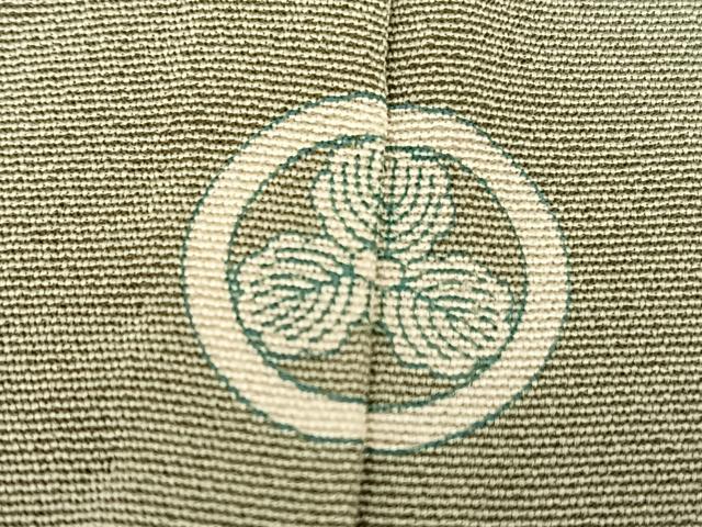 平和屋着物▽訪問着 単衣 手描き 南天文 正絹 逸品 BAAT1134hv