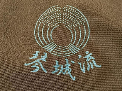 平和屋着物▽訪問着　単衣　辻が花　暈し染め　銀彩　洗える着物　BAAT1153hv