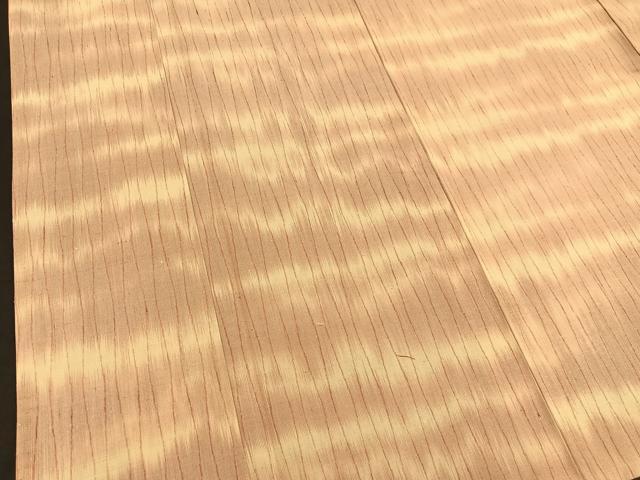 平和屋着物▽上質な紬 単衣 立涌文様 正絹 逸品 未使用 BAAT1163hv
