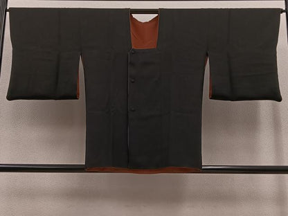 平和屋着物∞道行コート リバーシブル 暈し染め 正絹 逸品 BAAT1600gt