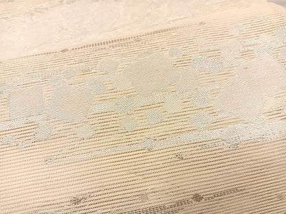 平和屋着物＊夏物 六通柄袋帯 箔散らし文様 銀糸 正絹 逸品 BAAT3054hv