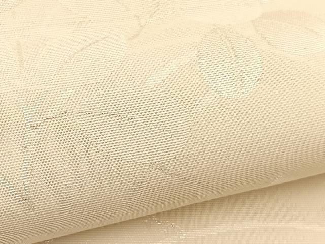 平和屋着物＊夏物 六通柄袋帯 桔梗萩文 銀糸 正絹 逸品 BAAT3059hv