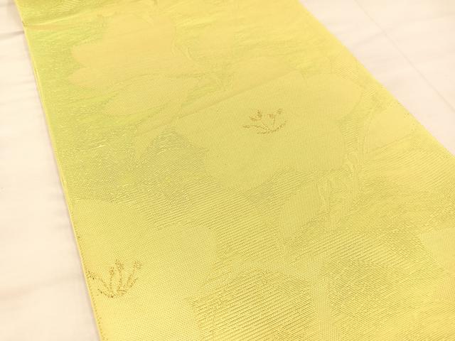 平和屋着物＊夏物 六通柄袋帯 桔梗 金糸 正絹 逸品 BAAT3142hv