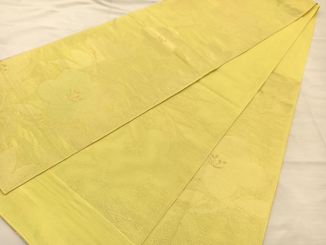 平和屋着物＊夏物 六通柄袋帯 桔梗 金糸 正絹 逸品 BAAT3142hv