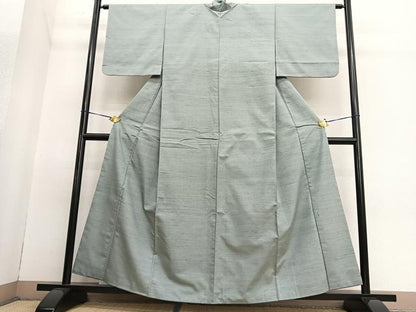 平和屋着物●上質な紬 霞文 正絹 逸品 BAAT3180hv