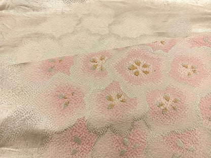 平和屋着物◎六通柄袋帯 唐織 紫陽苑 引箔 正絹 逸品 BAAT3902xa