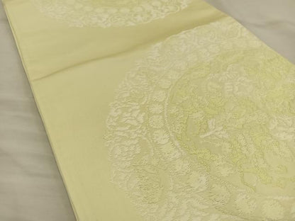 平和屋着物◎六通柄袋帯　唐織　狩猟文　正絹　逸品　BAAT3948xa