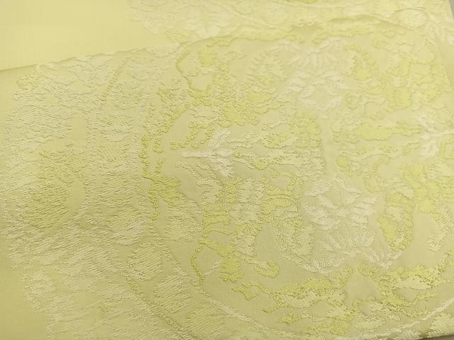 平和屋着物◎六通柄袋帯　唐織　狩猟文　正絹　逸品　BAAT3948xa