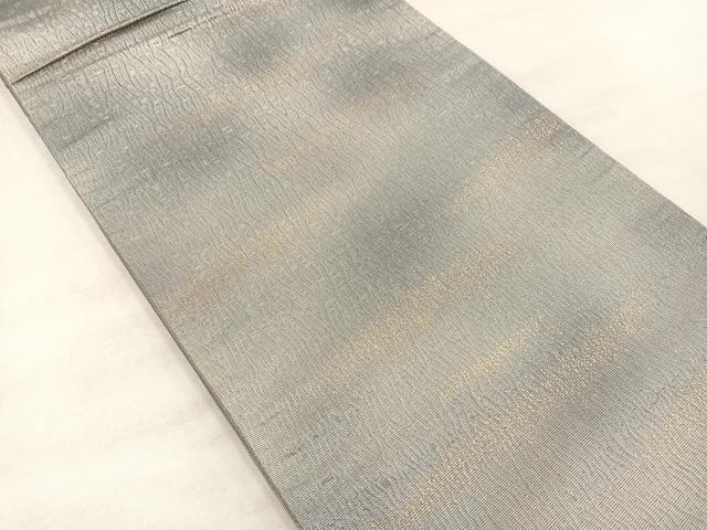 平和屋着物◎全通柄袋帯 ふくれ織 霞文 金糸 正絹 逸品 BAAT4847hz