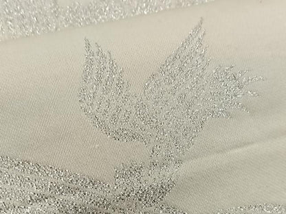 平和屋着物◎両面 六通柄袋帯 唐織 花鳥文 金銀糸 正絹 逸品 BAAT6128ea