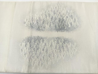 平和屋着物◎太鼓柄袋帯 京名所風景文 金彩 正絹 逸品 BAAT6182ea