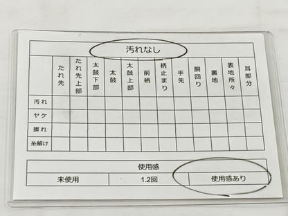 平和屋着物◎六通柄袋帯 京名所風景文 銀糸 正絹 逸品 BAAT6252ea