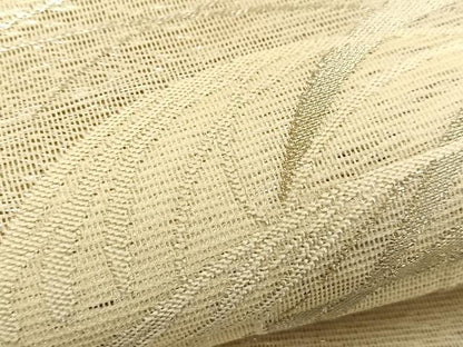 平和屋着物＊夏物　六通柄袋帯　花籠文　銀糸　正絹　逸品　BAAT6458du