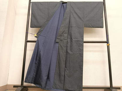平和屋着物●男性 本場大島紬 アンサンブル 100亀甲 正絹 逸品 BAAT6611hv