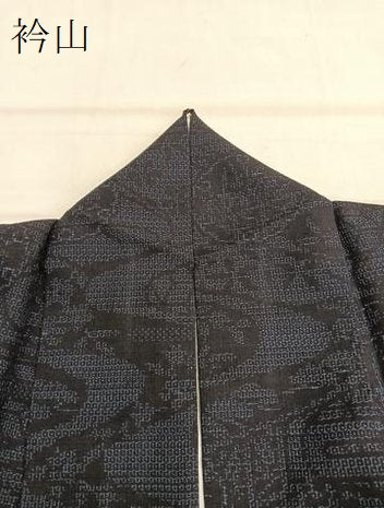 平和屋着物●本場結城玉紬　80亀甲　流水雪輪花文　やまと誂製　結織苑扱い　証紙付き　正絹　逸品　BAAT6639hv