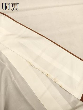 平和屋着物●上質な紬 格子柄 正絹 逸品 未使用 BAAT6663hv