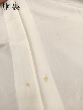 平和屋着物●上質な紬 色無地 赤茶色 正絹 逸品 BAAT6720hv