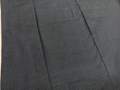 平和屋着物●男性 本場大島紬 アンサンブル 格子柄 正絹 逸品 BAAT6754hv