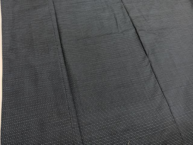平和屋着物●男性 本場大島紬 アンサンブル 格子柄 正絹 逸品 BAAT6754hv