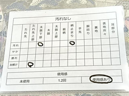 平和屋着物◎六通柄袋帯 唐織 扇面花鳥文 プラチナ箔 正絹 逸品 BAAT6937ph