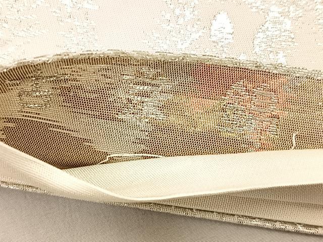 平和屋着物◎六通柄袋帯 古京錦 二重引箔 風景文 正絹 逸品 BAAT6958ph