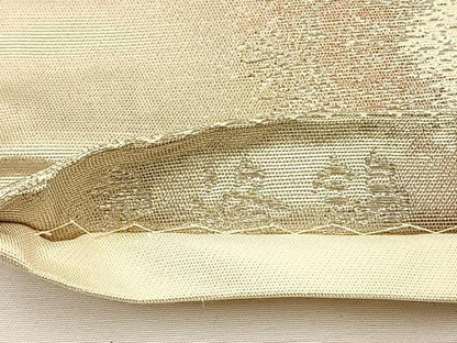 平和屋着物◎六通柄袋帯 京洛錦 二重引箔 風景文 正絹 逸品 BAAT7654ow
