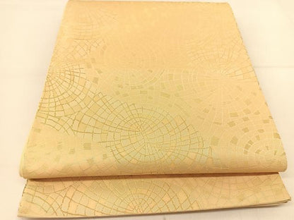 平和屋着物◎西陣 六通柄袋帯 うづまき 金糸 正絹 逸品 BAAT8248yc