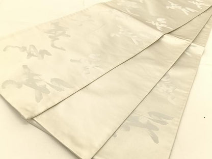 平和屋着物◎六通柄袋帯 文字文 正絹 逸品 BAAT8342yc