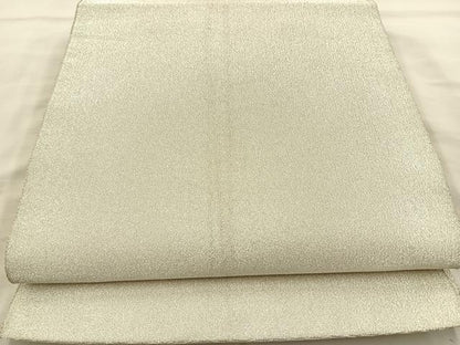 平和屋着物◎綴れ 全通柄袋帯 霞文 銀糸 正絹 逸品 BAAT8620fc