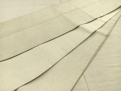 平和屋着物◎綴れ 全通柄袋帯 霞文 銀糸 正絹 逸品 BAAT8620fc