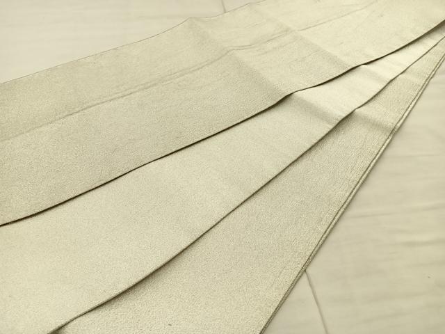 平和屋着物◎綴れ 全通柄袋帯 霞文 銀糸 正絹 逸品 BAAT8620fc