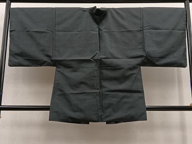 平和屋着物∞男性 羽織 本場大島紬 100亀甲 総詰め 正絹 逸品 BAAT8948gt