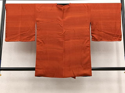 平和屋着物∞道行コート リバーシブル 霞文 暈し染め 正絹 逸品 BAAT8958gt