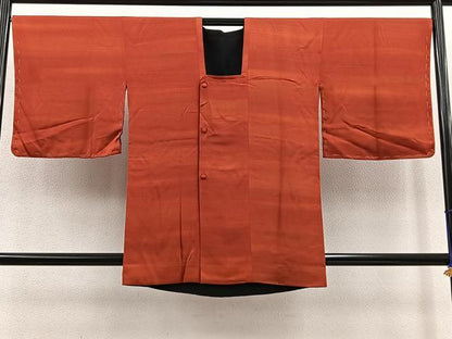 平和屋着物∞道行コート リバーシブル 霞文 暈し染め 正絹 逸品 BAAT8958gt