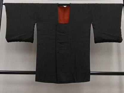 平和屋着物∞道行コート リバーシブル 霞文 暈し染め 正絹 逸品 BAAT8958gt