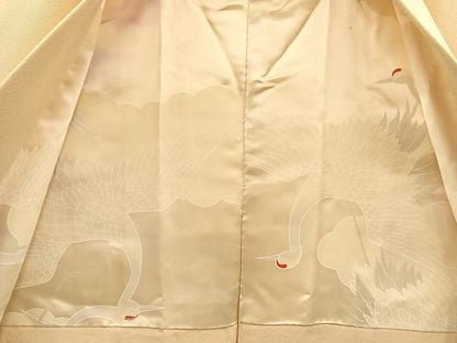 平和屋着物＃羽織 刺繍 枝梅 金彩 正絹 逸品 BAAT8963gt